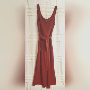 Bnwot Gorgeous rust color cropped wide legged jumpsuit.  Size Xs FIRM ON PRICE